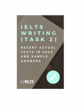 کتاب IELTS Academic Writing Recent Actual Tests (Task 2) in Jan-May 2020