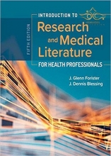 Introduction to Research and Medical Literature for Health Professionals 5th Edition 2020