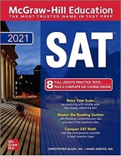 کتاب زبان McGraw Hill Education SAT 2021