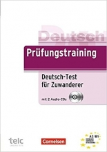کتاب آلمانی Prufungstraining DaF: Deutsch-Test fur Zuwanderer - Ubungsbuch mit CD