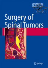Surgery of Spinal Tumors2011