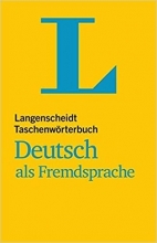 كتاب دیکشنری آلمانی لاگنشایت جیبی Langenscheidt Taschenwörterbuch Deutsch als Fremdsprache