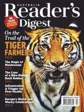 Readers Digest On the trail of the Tiger Farmers February 2021