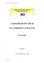 کتاب زبان چک A Grammar of Czech as a Foreign Language