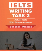 کتاب زبان آیلتس اکچوال تست رایتینگ آکادمیک تسک 2 اکتر تا ژانویه IELTS Writing Task 2 Actual Tests (Oct 2021-Jan 2022)