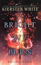 کتاب رمان انگلیسی درخشان می سوزیم Bright We Burn The Conquerors Saga 3