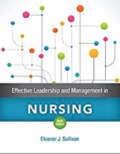 Effective Leadership and Management in Nursing