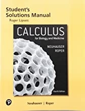 Student Solutions Manual for Calculus for Biology and Medicine2018