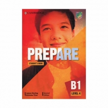 كتاب پریپر Prepare 2nd 4 - B1 - SB+WB+DVD