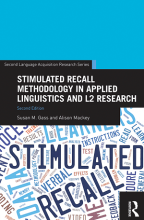 کتاب زبان استیمولیتد ریکال متودولوژی این اپلاید لینگویستیکس Stimulated Recall Methodology in Applied Linguistics-2nd