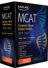 MCAT Complete 7-Book Subject Review 2019-2020: Book + 3 Practice Tests (Kaplan Test Prep) 1st Ed