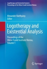 جلد 1 Logotherapy and Existential Analysis : Procee