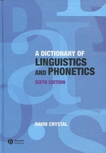 کتاب زبان ا دیکشنری اف لینگویستیکس اند فونتیکس ویرایش ششم A Dictionary Of Linguistics and Phonetics Sixth Edition