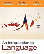 کتاب An Introduction to Language 9th Edition