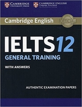 کتاب آیلتس کمبریج 12 جنرال  IELTS Cambridge 12 General+CD