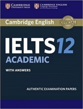 کتاب آیلتس کمبریج 12 آکادمیک  IELTS Cambridge 12 Academic+CD