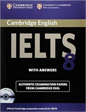 کتاب آیلتس کمبریج 8 IELTS Cambridge 8+CD