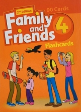 فلش کارت فمیلی اند فرندز بریتیش Family and Friends 4 (2nd) Flashcards