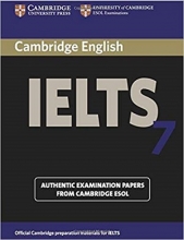 کتاب آیلتس کمبریج 7  IELTS Cambridge 7+CD
