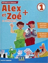 Alex et Zoe et compagnie 1 Livre + Cahier