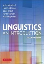 Linguistics: An Introduction 2nd Edition