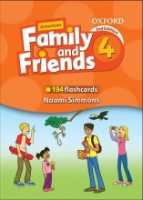 فلش کارت امریکن فمیلی اند فرندز ویرایش دوم  American Family and Friends 4 Second Edition