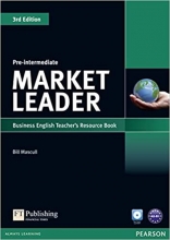 کتاب معلم مارکت لیدر Market Leader Pre-Intermediate 3rd : Teachers Book