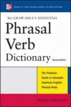 McGraw-Hill's Essential Phrasal Verb Dictionary