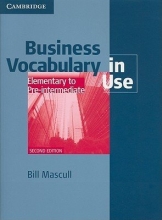 Business Vocabulary in Use Elementary to Pre-intermediate 2nd Edition