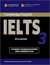 کتاب آیلتس کمبریج 3 IELTS Cambridge 3+CD