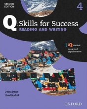 کتاب زبان کیو اسکیلز فور ساکسس Q Skills for Success 4 Reading and Writing 2nd +CD