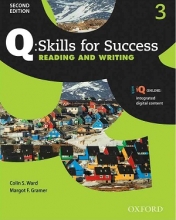 کتاب زبان کیو اسکیلز فور ساکسس Q Skills for Success 3 Reading and Writing 2nd +CD