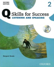 کتاب زبان کیو اسکیلز فور ساکسس Q Skills for Success 2 Listening and Speaking 2nd +CD
