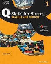 کتاب زبان کیو اسکیلز فور ساکسس Q Skills for Success 1 Reading and Writing 2nd +CD