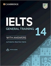 کتاب آیلتس کمبریج 14 جنرال  IELTS Cambridge 14 General+CD
