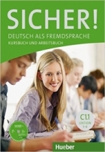 کتاب آلمانی زیشا SICHER ! C1.1 LEKTION 1-6 KURSBUCH UND ARBEITSBUCH + CD