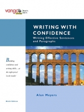Writing with Confidence 9th Edition