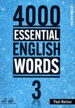 کتاب چهارهزار لغت ضروری انگلیسی ویرایش دوم  4000Essential English Words 3 2nd