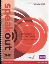 کتاب معلم اسپیک اوت المنتری ویرایش دوم Speakout 2nd Elementary Teachers Book+CD