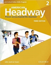 کتاب امریکن هدوی 2 ویرایش سوم American Headway 2 3rd SB+WB+DVD