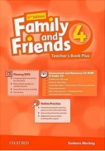 کتاب معلم امریکن فمیلی اند فرندز 4 ویرایش دوم American Family and Friends 2nd 4 Teachers book+CD