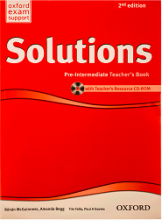 کتاب معلم سولوشنز پری اینترمدیت ویرایش دوم Solutions Pre-Intermediate Teachers Book 2nd