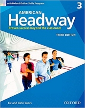 کتاب امریکن هدوی 3 ویرایش سوم American Headway 3 3rd SB+WB+CD
