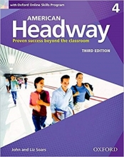 کتاب امریکن هدوی 4 ویرایش سوم American Headway 4 3rd SB+WB+DVD