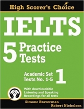 کتاب زبان IELTS 5 Practice Tests, Academic Set 1: Tests No. 1-5