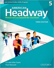 American Headway 3rd 5 SB+WB+DVD