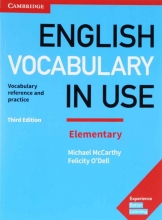 کتاب انگلیش وکبیولری این یوز المنتری English Vocabulary in Use Elementary 3rd+CD