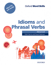 کتاب ایدیمز اند فریزال وربز ادونسد ورد اسکیلز Idioms and Phrasal Verbs Advanced Word Skills