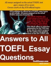 کتاب زبان انسرز تو آل تافل ایسی Answers to all TOEFL Essay Questions