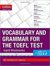 کتاب زبان کالینز وکبیولری اند گرامر فور د تافل تست Collins Vocabulary and Grammar for the TOEFL Test with cd